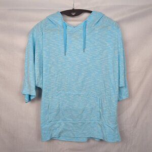 Lucy Heathered Lightweight Pullover Hoodie